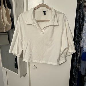 Wild Fable Cropped Polo